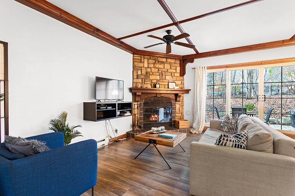 Le Manoir 106-7 By Escapades Tremblant Apartment มงต์-ทร็องบล็องต์ ภายนอก รูปภาพ