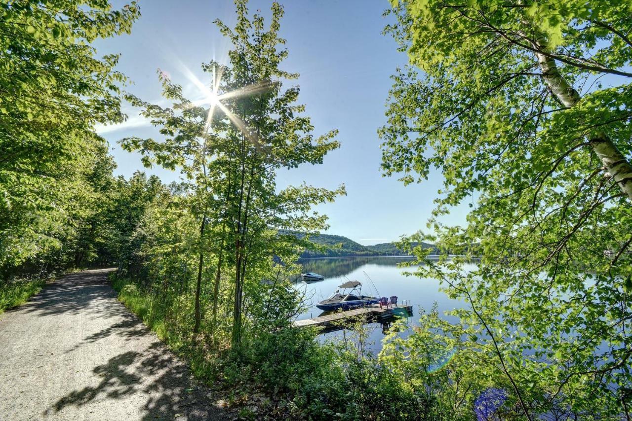 Le Manoir 106-7 By Escapades Tremblant Apartment มงต์-ทร็องบล็องต์ ภายนอก รูปภาพ